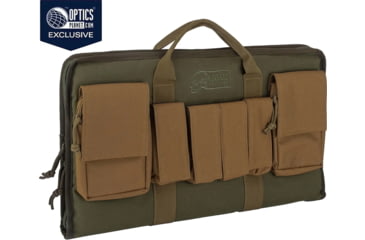 Image of Voodoo Tactical OPMOD Enlarged Pistol Case, OD/Coyote, OP-0098212000