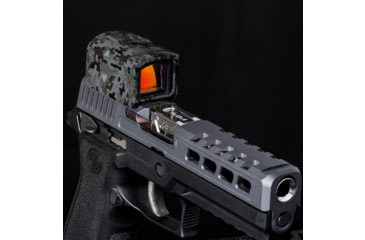 Image of OpticGard Aimpoint Acro P-2 Scope Cover, Gunmetal Gray Camo, One Size, OGAACROP-2DEG85