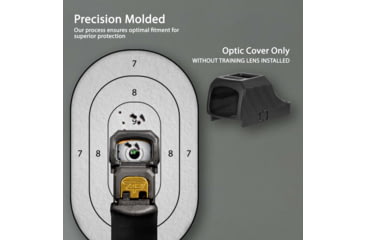Image of OpticGard Scope Cover for Holosun SCS 320, Black  , OGHSCS32002