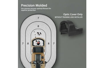 Image of OpticGard Scope Cover for Leupold Delta Point Pro (DPP), Black  , OGLDPP02