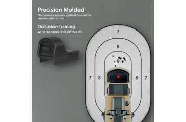 Image of OpticGard Scope Cover for Leupold Delta Point Pro (DPP), Black  , OGLDPP02