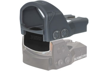 Image of OpticGard Scope Cover for Sig Sauer Romeo1Pro, Gunmetal Gray, OGSR1PRO27