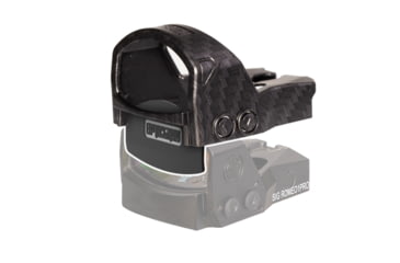 Image of OpticGard Sig Sauer Romeo1Pro Red Dot Sight Cover, Carbon Fiber, One Size, OGSR1PRODE11