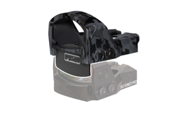 Image of OpticGard Sig Sauer Romeo1Pro Red Dot Sight Cover, Gunmetal Gray Camo, One Size, OGSR1PRODEG85