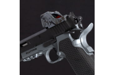 Image of OpticGard Trijicon RMR HD Scope Cover, Gunmetal Gray Camo, One Size, OGTRHDDEG85