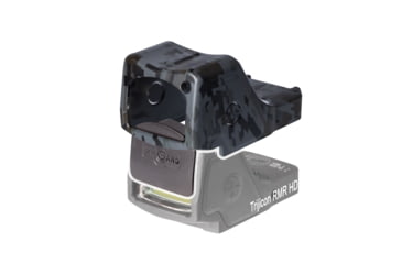 Image of OpticGard Trijicon RMR HD Red Dot Sight Cover, Gunmetal Gray Camo, One Size, OGTRHDDEG85