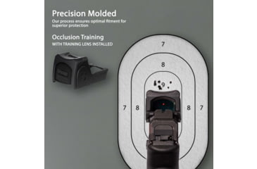 Image of OpticGard Scope Cover for Trijicon RMR, Black, OGTR02