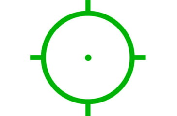 Image of Holosun HS510C 1x Open Reflex Sight, Green 2 MOA dot 65 MOA Circle Reticle, Flat Dark Earth, HS510C-FDE-G