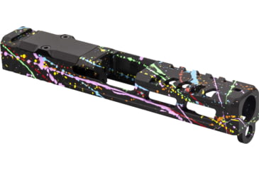 Image of OpticsPlanet Exclusive Zaffiri Precision RTS Glock 19 Gen 3 ZPS.2 Slide RMR, Splatter Camo, ZPS.2.19.SPL