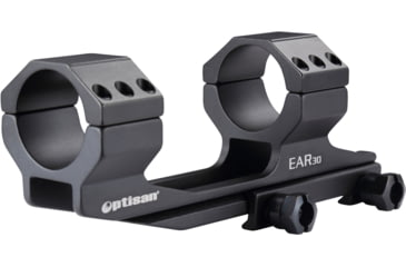Image of Optisan Precision Sports Optics EAR 30 30mm Scope Mount Enhanced AR One-piece Mount, Picatinny, Black, 37447
