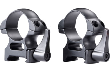 Image of Optisan Precision Sports Optics QRSII1WH QRS II 1in Scope Mount, High, Black, 37515