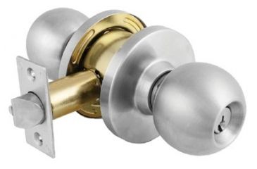 Image of Master Lock Com Ball Knob Keyd Entrysatin 5011143422, Unit EA