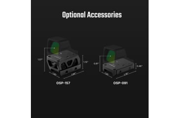 Image of Osight C 3 MOA Reflex Red Dot Sight