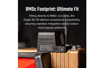 Image of Osight SE 6 MOA Reflex Red Dot Sight w/ Enclosed Optic