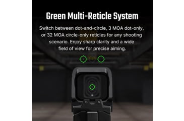 Image of Osight X 3 MOA Reflex Red Dot Sight w/ Magnetic USB-C Rechargeable Charging Cover
