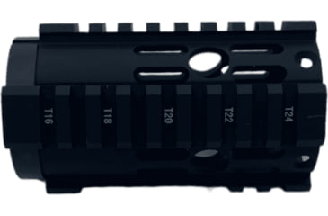 Image of Osprey Global 4.15in Free Floating Handguard, Black, HG-OSP-415FF