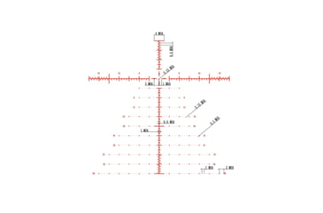 Image of Osprey Global Elite Series 5-25x56mm 34mm Tube Rifle Scope, First Focal Plane, 3 Color Illuminated Christmas Tree Reticle, Black, ES5-25x56FFP