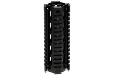 Image of Osprey Global AR-15, M4, M16 Carbine Length Quad Rail AK Handguard, 7in, Black, QR-OSP-BLK