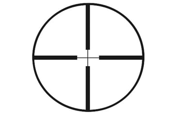 Image of Osprey Global Standard 2.5x20mm LPVO 1in Tube Rifle Scope, Second Focal Plane, Duplex Reticle, Black, SD2.5X20DP