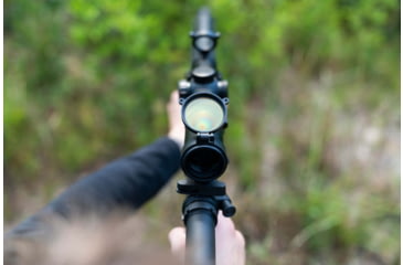 Image of Osprey Global Tactical 1-4x24 LPVO Rifle Scope, 30mm Tube, MilDot Reticle, Black, 1-4X24MDG