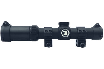 Image of Osprey Global Tactical 1-4x24 LPVO Rifle Scope, 30mm Tube, MilDot Reticle, Black, 1-4X24MDG