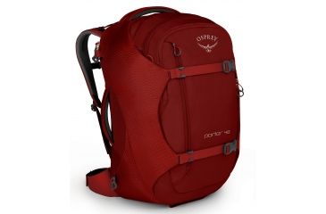 Image of Osprey Porter 46 Gear Hauler Backpack, Diablo Red, O/S, 10001114