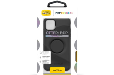Image of OtterBox Apple Otter + Pop Symmetry Iphone 11 Pro max, Black/Black, 77-62631