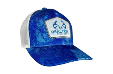 Image of Outdoor Cap Realtree Fishing Wav3/White Mesh Back w/Woven Realtree label, RTF03A WW