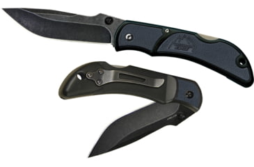 Image of Outdoor Edge Cutlery Chasm Folding Knife, 3.3in, Medium, Plain Edge, Gray, Blister, CHY-33C