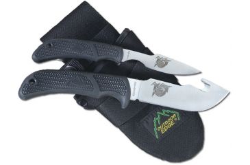 Image of Outdoor Edge Cutlery Kodi-Combo Knife w/ Black Nylon Sheath, Black, One size KO-1N