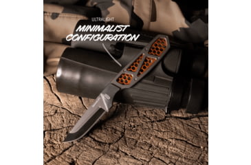 Image of Outdoor Edge Cutlery RAZOR APX 2.5in Fixed Blade Knife, Titanium Coated Frame w/5 Blades, One Size, APX255C