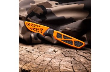 Image of Outdoor Edge Cutlery RAZOR APX 2.5in Fixed Blade Knife, Titanium Coated Frame w/5 Blades, One Size, APX255C