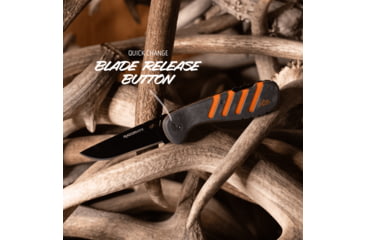 Image of Outdoor Edge Cutlery RAZOR HTX 3.5in Folding Knife, Gray/Orange, One Size, HTX35Y6C