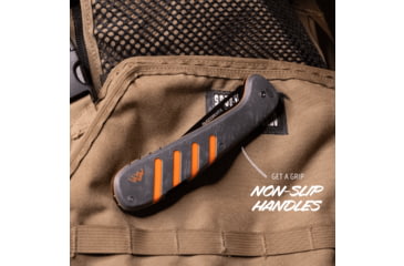 Image of Outdoor Edge Cutlery RAZOR HTX 5in Folding Knife, Gray/Orange, One Size, HTX50Y6C
