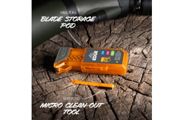 Image of Outdoor Edge Cutlery RAZOR HTX 5in Folding Knife, Gray/Orange, One Size, HTX50Y6C