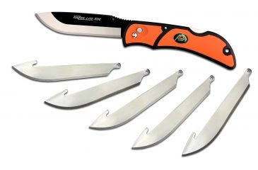 Image of Outdoor Edge Cutlery Razor-Lite EDC Fold Knife (Orange), Orange/ Black RLB-30C