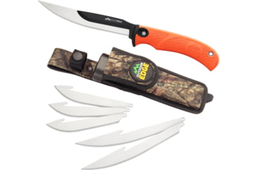 Image of Outdoor Edge Cutlery Razor-Max Fixed Knife, 6-Blade Combo Set, 5in, Black, Blister, RMK-10C