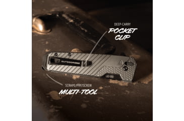 Image of Outdoor Edge Cutlery RAZOR XD4 3in EDC Folding Knife, Green Utility, One Size, XDS430AC