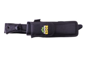 Image of Outdoor Edge Cutlery Razormax Fixed Blade Knife, 3.5in Drop Point 420J2 Blade, Black Rubberized TPR Handle, RMK-10