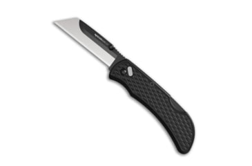 Image of Outdoor Edge Cutlery RazorWork Replaceable Blade Utility Folding Knife, 2.5in, Stainless Steel Plain Edge, Black Handle, Box, RWK25-2