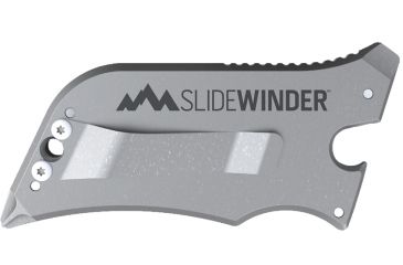 Image of Outdoor Edge Cutlery Slidewinder Utility, Glass/Nylon Handle, Stainless Steel 0.75in Blade Knife, Orange/Silver SWB-10C