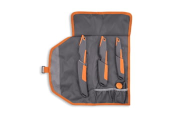 Image of Outdoor Edge Cutlery VANTEX 4 Piece 3in Fixed Blade Knife Kit, Roll Pack, One Size, VNTX4C