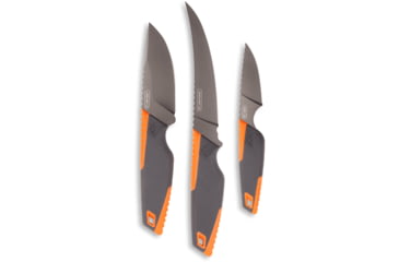 Image of Outdoor Edge Cutlery VANTEX 4 Piece 3in Fixed Blade Knife Kit, Roll Pack, One Size, VNTX4C