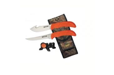 Image of Outdoor Edge Cutlery Wild-Bone Field-to-Freezer Combo Knife Set,Orange WB-4C