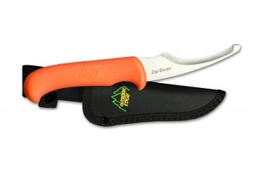 Image of Outdoor Edge Cutlery Zip Blade 4in Fixed Blade Knife, Orange ZP-10