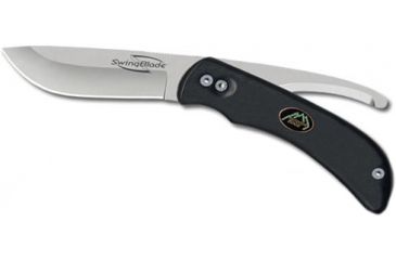 Image of Outdoor Edge Cutlery Swingblade AUS-8 Drop Point Skinner/Gut Hook Blade, SB10N