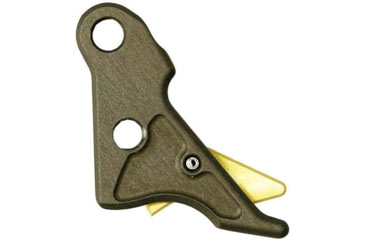 Image of Overwatch Precision TAC CZ P10 Pistol Trigger Kit, FDE/Gold, 753F5