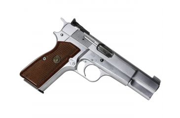 Image of Pachmayr Browning Hi Power Firearm Grip, Rosewood Checkered, 63270