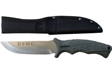 Image of Paladin Camillus Fixed Blade Knife, Titanium Bonded Stainless Steel, 4.5 in Blade, PE-CAM-2029