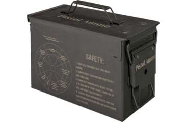Image of Paladin Enagraved Pistol Ammo Box, OD Green, PE-AM-8007-P